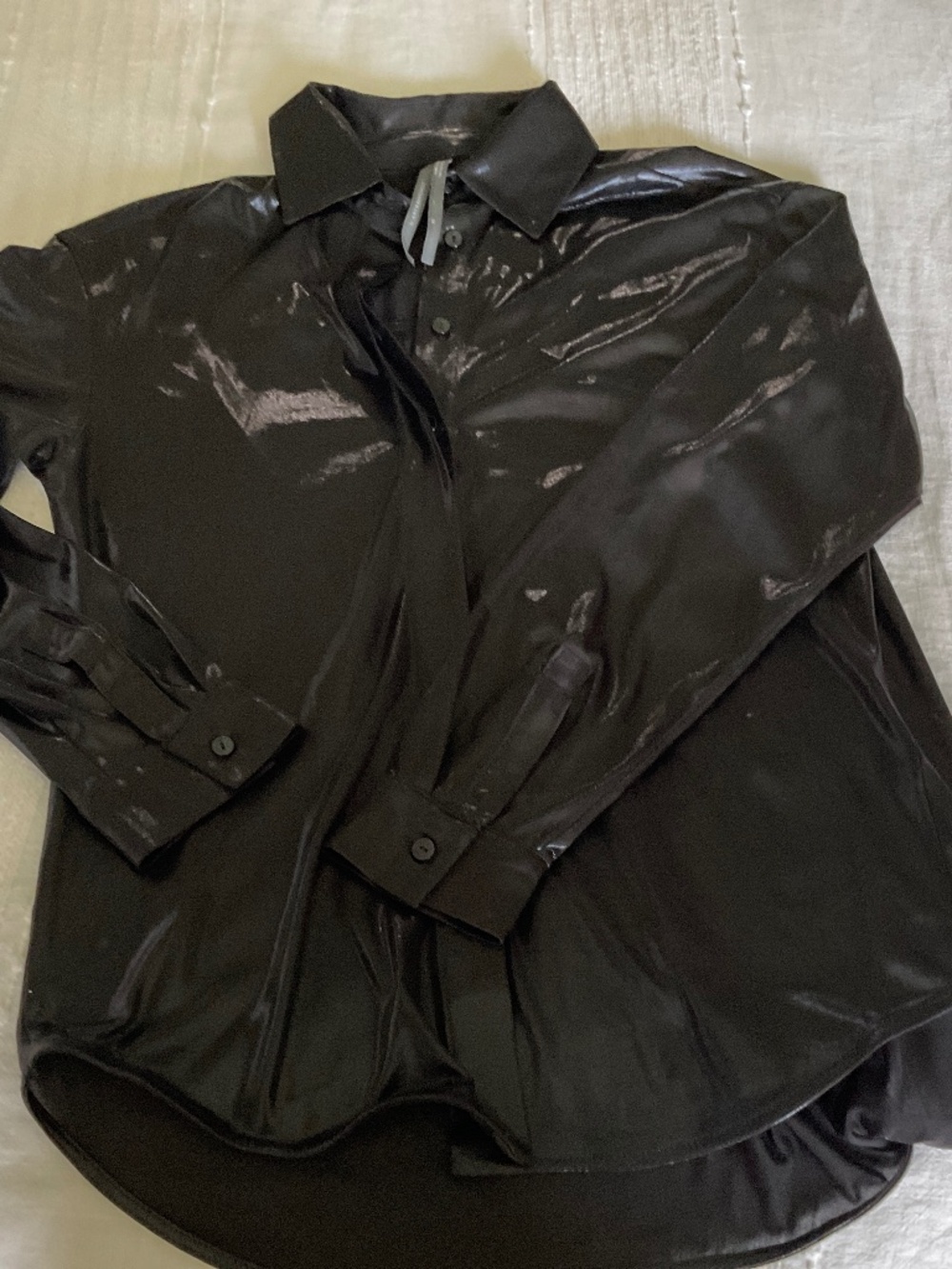 By Anthropologie Shine Button Down Blouse